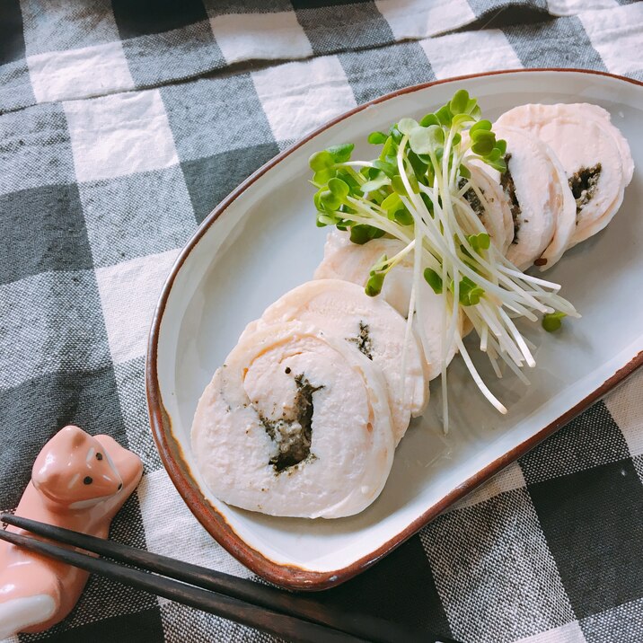 鶏ムネ肉でしっとり柔らか♡自家製鶏ハム